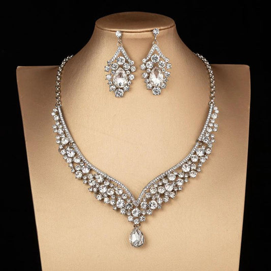 Elegant bridal crown by MANDOTOS featuring alloy and diamond accents, perfect as a wedding fashion headdress.