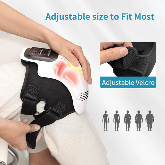 Knee Relief Massager with Heating & Vibration Technology - MANDOTOS