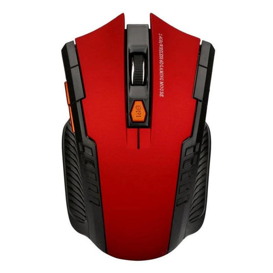 Mandotos gaming wireless mouse with 2.4G connection, featuring ergonomic design and multiple buttons for gaming and everyday use.