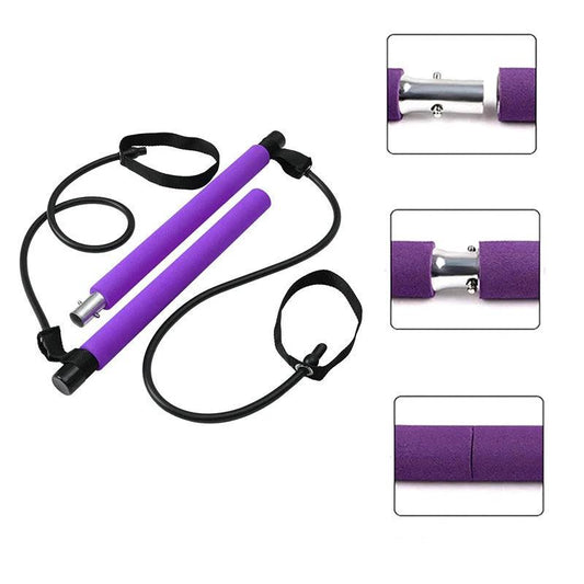 Portable Pilates Bar for Versatile Resistance Training | Elevate Your Fitness Journey! - MANDOTOS
