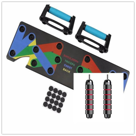 Push Up Rack Edge 9 in 1 Body Building Exercise Fitness Tools Women Men Push-Up Display Shelves and Raisers For GYM Training Body drop shipping Mandotos