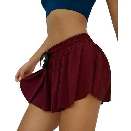 Scrunch-Skirt Cycling-Biker-Shorts Butt Gym-Workout Marathon Running Women for Girls Mandotos