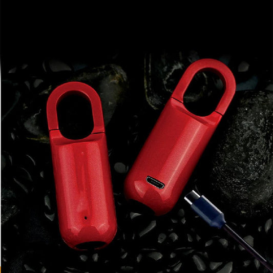 Mandotos Smart USB rechargeable fingerprint and code lock backpack with sleek design and multiple compartments.
