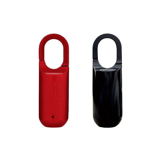 Mandotos Smart USB rechargeable fingerprint and code lock backpack with secure compartments and sleek design.