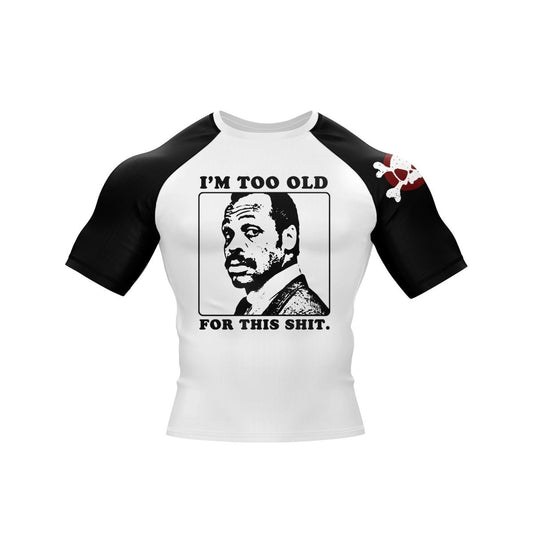 Mandotos Too Old short-sleeve T-shirt in size 0, featuring a casual design with a comfortable fit.