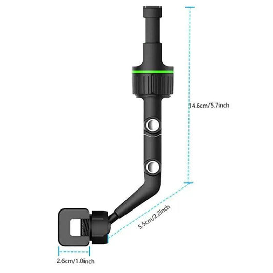 360° Adjustable Car Mirror Phone Mount - MANDOTOS