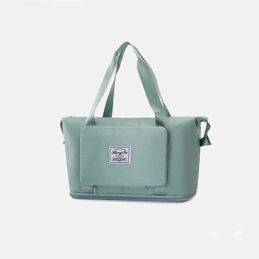 Foldable Storage Travel Bag Waterproof Large Capacity Gym Fitness Bag Weekender Overnight For Women Mandotos