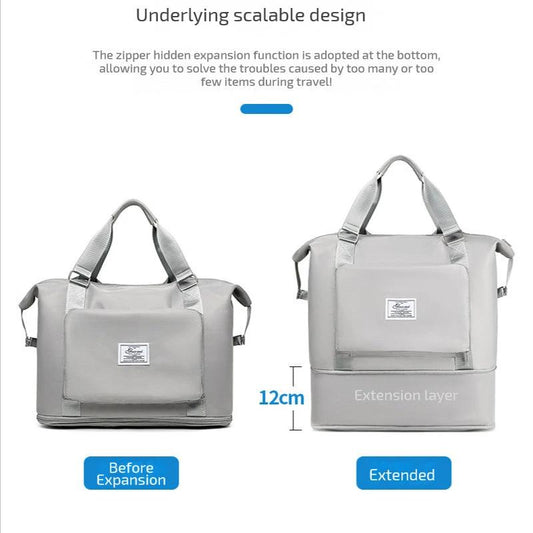Folding Travel Bags For Backpack Handbag Sholder Bag Gym Fitness Weekender Overnight Women Mandotos