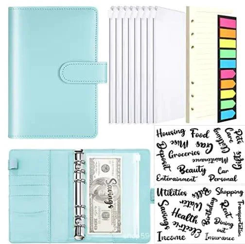 A6 Deluxe Leather Finance Organizer - MANDOTOS