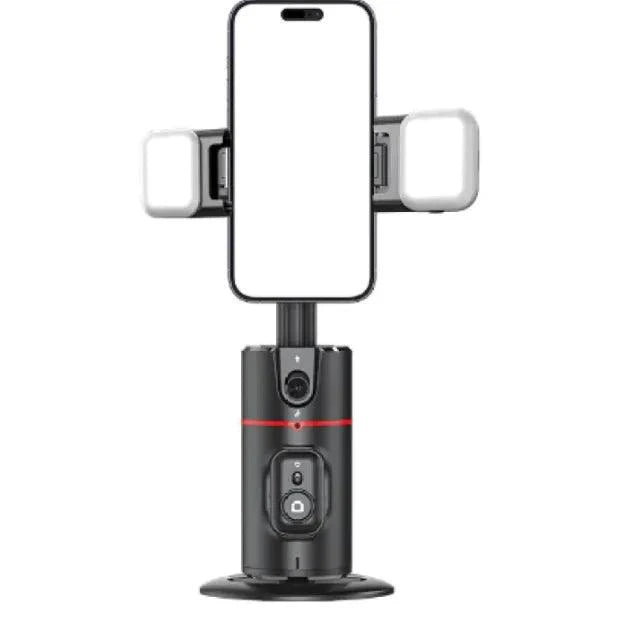 MANDOTOS AI 360° Facial Track Stabilizer capturing smooth, stabilized facial footage with advanced tracking technology.