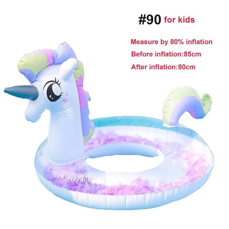 Mandotos Aqua Leisure pool ring float with bright colors and adjustable strap, designed for water fun and relaxation.