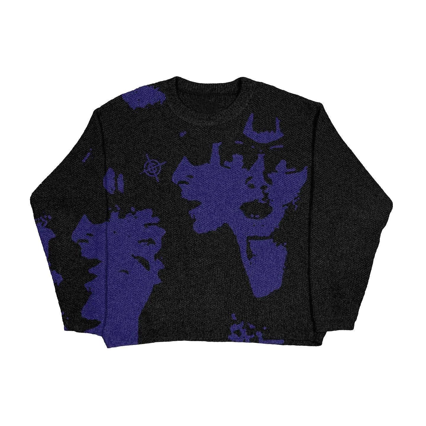Mandotos women's autumn and winter sweater in cozy knit, featuring a stylish design and warm fit for cold weather.