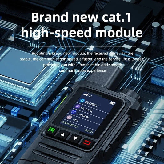 BINQI-K6 4G POC Walkie Talkie - 5000km Global Range - MANDOTOS