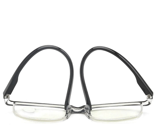 BrightVision 4-Pack Spring Hinge Anti-Blue Light Readers - Stylish Protection for Your Eyes - MANDOTOS