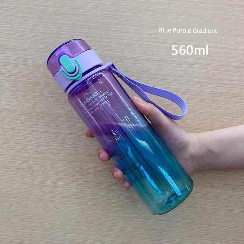 Mandotos Casino Frosted Sports Water Bottle, plastic portable bottle with lid for men and women, ideal for active use