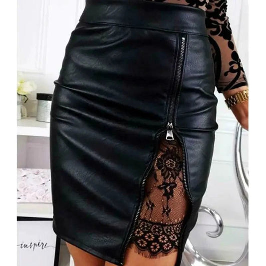 Chic Lace Mini Skirts - MANDOTOS