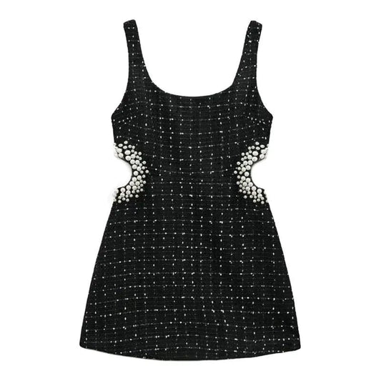 Chic Off-Shoulder Mini Dress - MANDOTOS