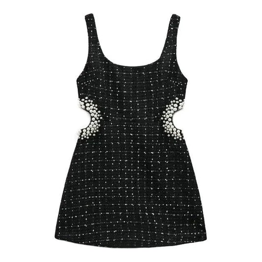 Chic Off-Shoulder Mini Dress - MANDOTOS
