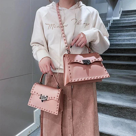 Chic PU Leather Sling Bag - MANDOTOS