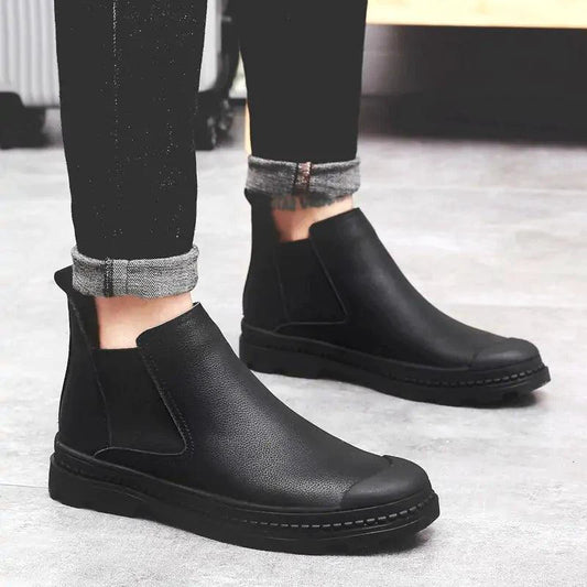 Cozy Leather Footwear - MANDOTOS