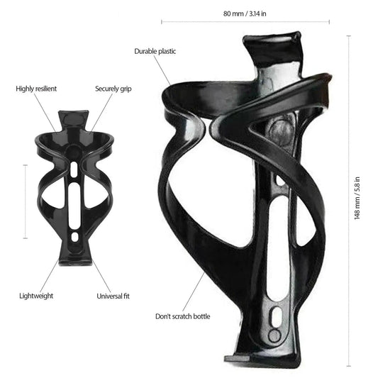 Cyclist's Elite Lightweight Bottle Cage - Ultra-Durable & Sleek Design for Peak Performance - MANDOTOS