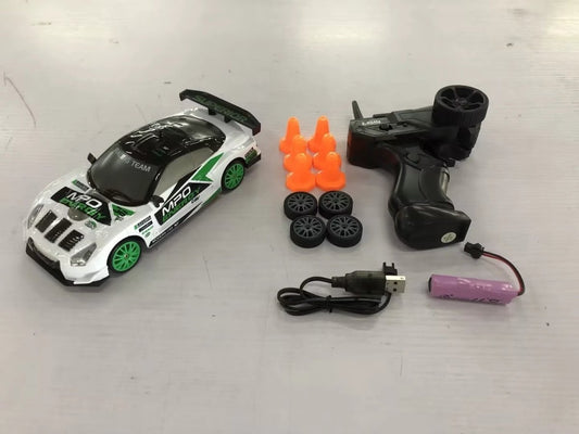 2.4G Drift Rc Car 4WD RC Drift Car Toy Remote Control GTR Model AE86 Vehicle Car RC Racing Car Toy For Children Christmas Gifts - MANDOTOS