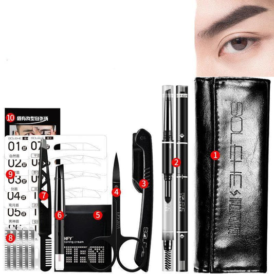 Electric Eyebrow Trimming Knife - Ultimate Beginner's Set for Precision Grooming - MANDOTOS