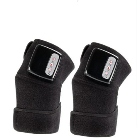 Electric Infrared Knee Massager With Adjustable Heat And Compression Portable For Joints And Muscles - MANDOTOS