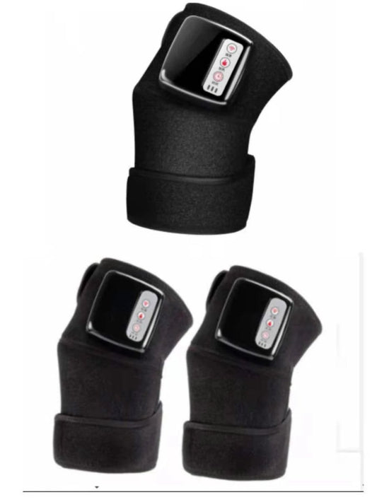 Electric Infrared Knee Massager With Adjustable Heat And Compression Portable For Joints And Muscles - MANDOTOS