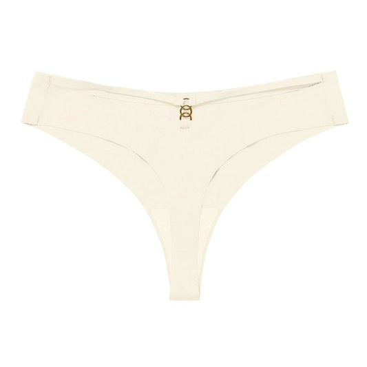 Ice Silk G-String Thong Set for Women | Seamless Low-Waist with Hollow Out T-Back Design | Confidently Sexy Lingerie - MANDOTOS