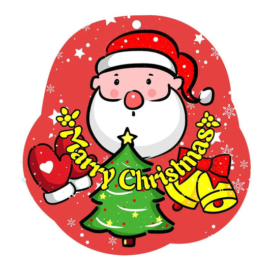 Mandotos Christmas Car Pendant Hanging Ornament for Car and Home Decoration Festive Holiday Decor - MANDOTOS