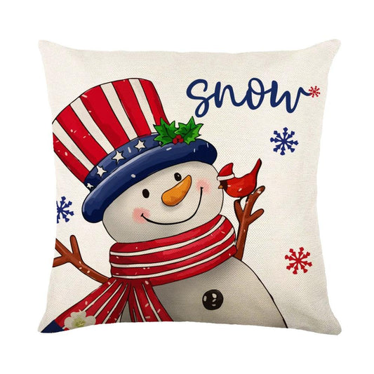 Mandotos Christmas Pillow Covers Snowflake Stamping - MANDOTOS