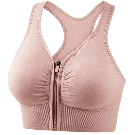 Shockproof Push Up Plus Size Running Yoga Fitness Sports Bra - MANDOTOS