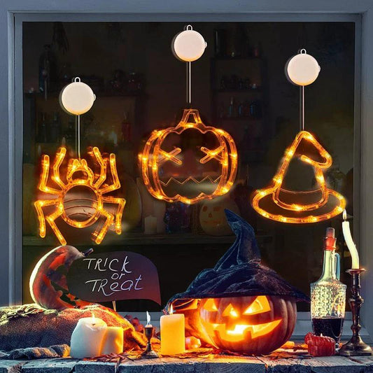 Spooktacular Halloween LED Window Lights! 🎃🕷️👻 - MANDOTOS
