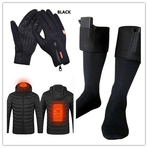Winter Gloves Touch Screen Riding Motorcycle Sliding Waterproof Sports Gloves With Fleece - MANDOTOS
