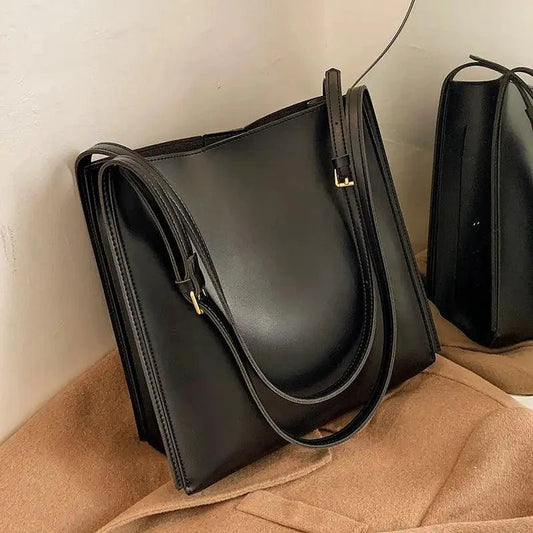 Olives Vegan Leather Tote - MANDOTOS