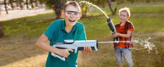 Electric Water Guns For Adults Powerful Automatic Water Blasters Summer Outdoor Beach Toy - MANDOTOS