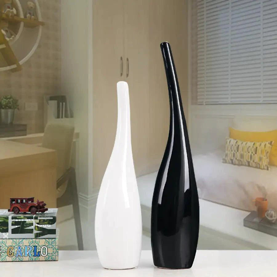Elegant Ceramic Vase Ensemble - MANDOTOS
