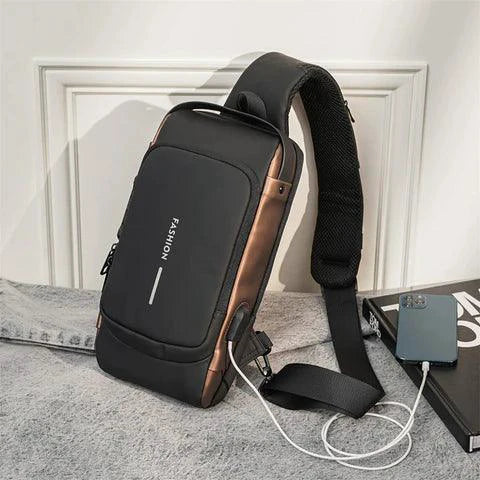 Elite Leather Sling Bag - MANDOTOS