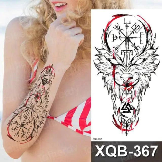 Floral Essence Body Art Tattoo - MANDOTOS