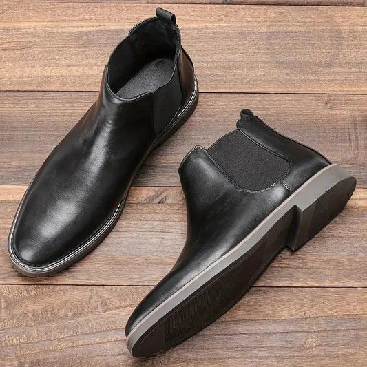 Gentleman's Choice Leather Boots - MANDOTOS