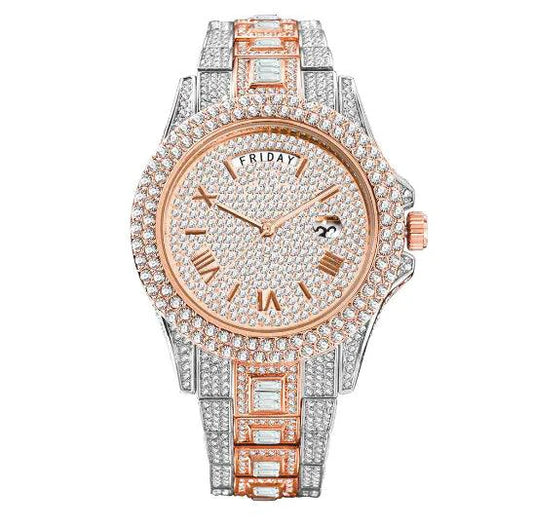 Gentlemen's Gold Luxe Watch - MANDOTOS