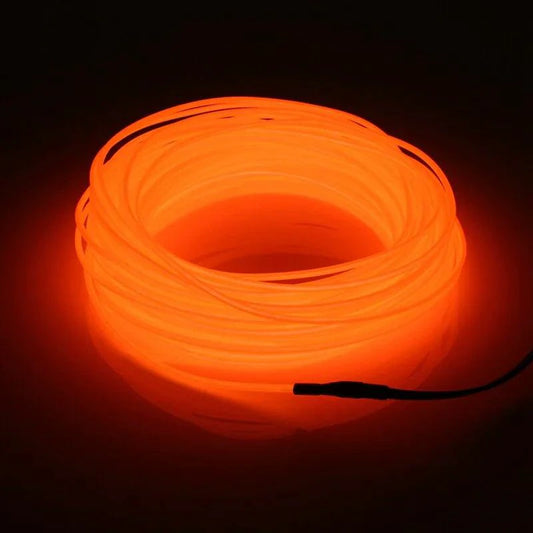 Glowing EL Wire Neon Tube Strings for Decor with Controller - MANDOTOS