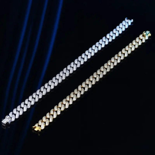 GoldFlex 18k Cuban Link Bracelet - MANDOTOS