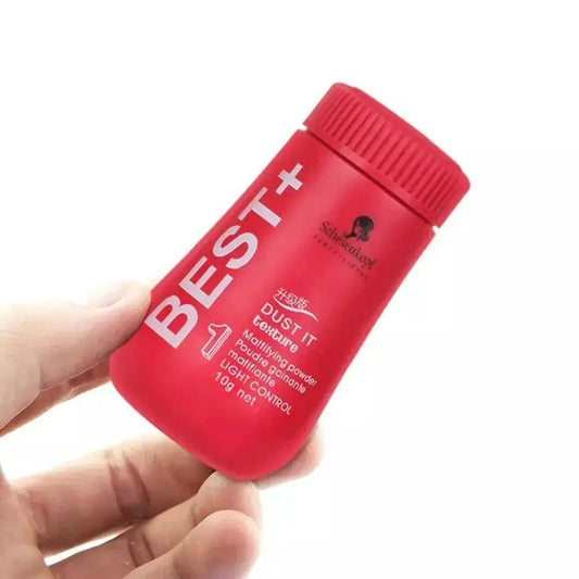 Mandotos hair styling powder for oil control, fluffy volume, and long-lasting style for men and women.