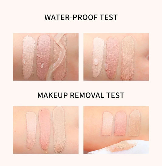 High Coverage Concealer Cover Anti Dark Circle Freckle Long-lasting Waterproof Foundation BB Cream for Face Makeup Base Cosmetic - MANDOTOS