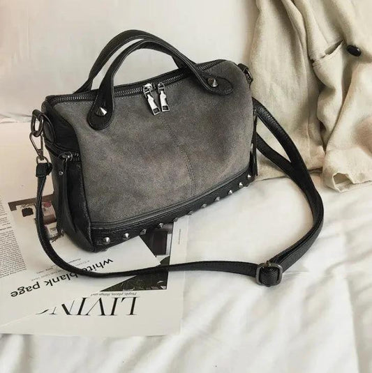 High Quality Big Casual Tote Female Shoulder Bag Soft Bolsas - MANDOTOS