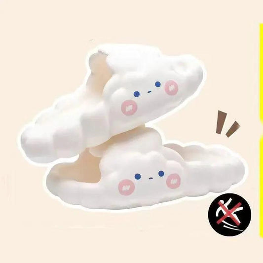 Home Bathroom Bathing Cloud Slippery Slippers - MANDOTOS