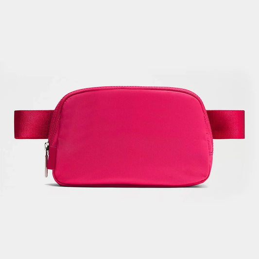 Mandotos International 1L breathable women's fanny pack, ideal for travel and outdoor activities, with adjustable strap and compact design.