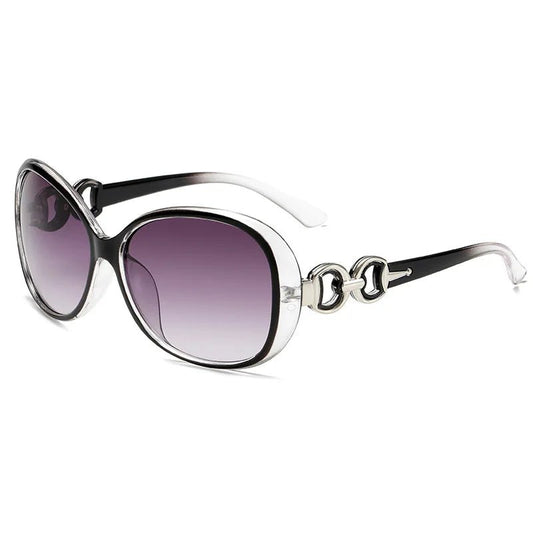 Vintage retro oversized sunglasses for women by MANDOTOS INTERNATIONAL, stylish travel eyewear with a chic design.